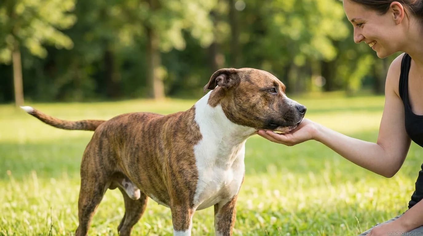 Fotografie: Americký staford: Silák se zlatým srdcem