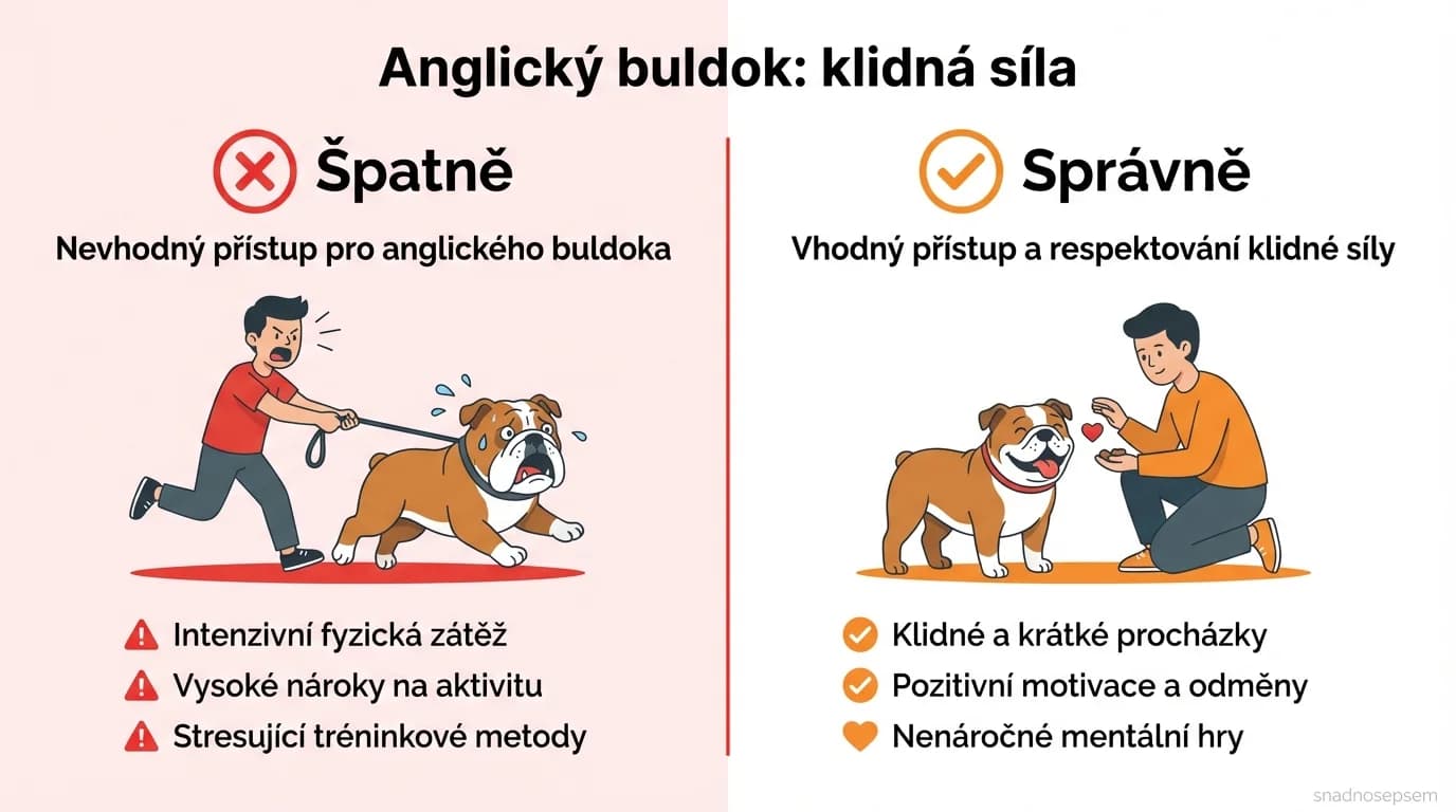 Srovnání: Anglický buldok: klidná síla