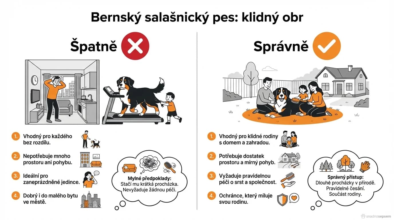 Srovnání: Bernský salašnický pes: klidný obr