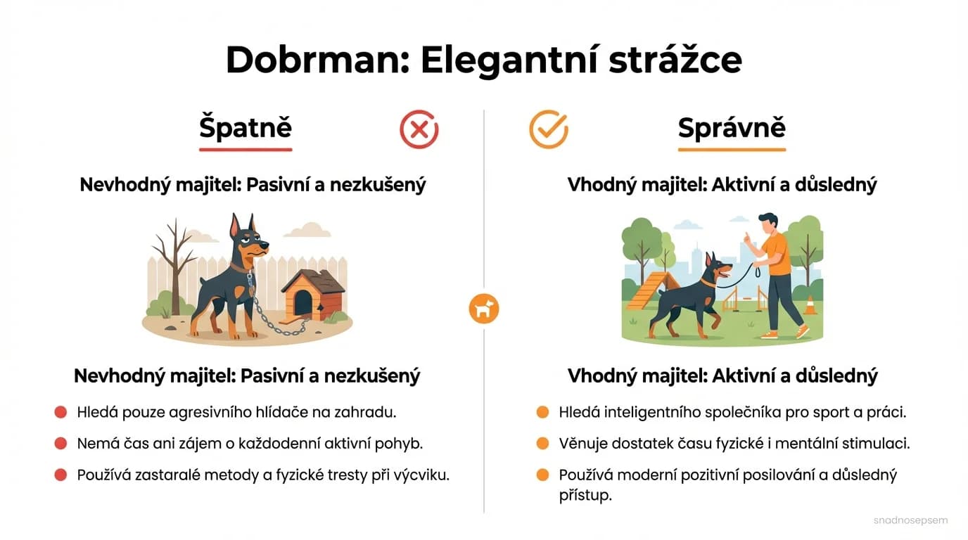 Srovnání: Dobrman: Elegantní strážce