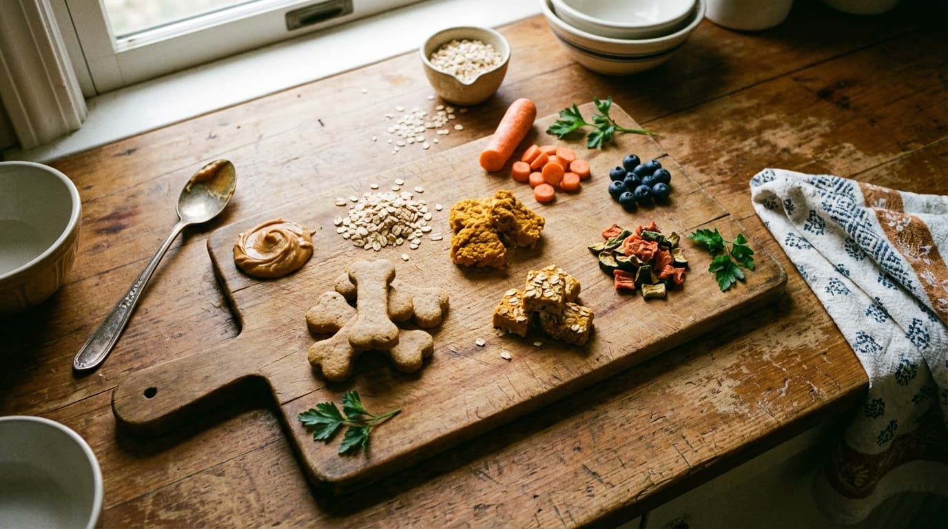 Domácí pamlsky pro psy — 5 jednoduchých receptů