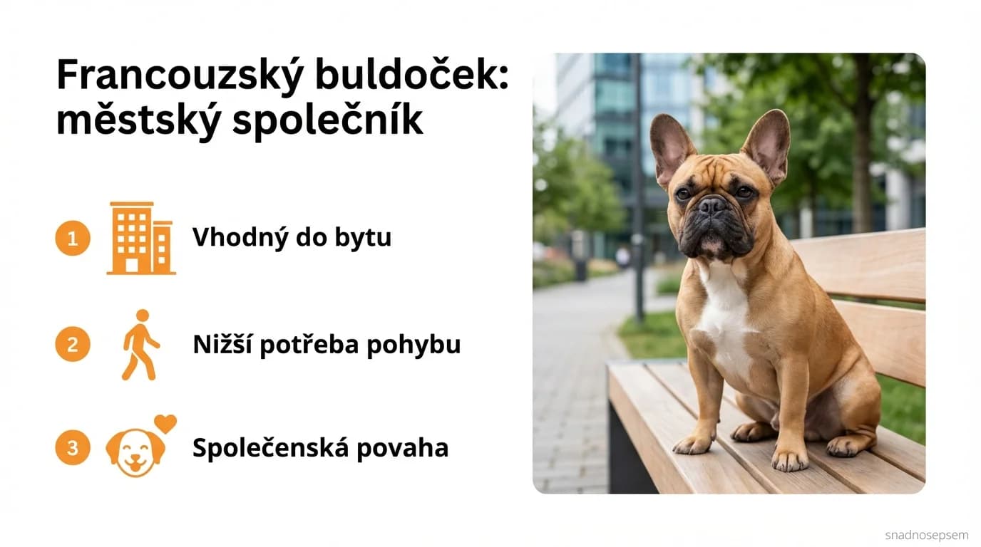 Francouzský buldoček: městský společník