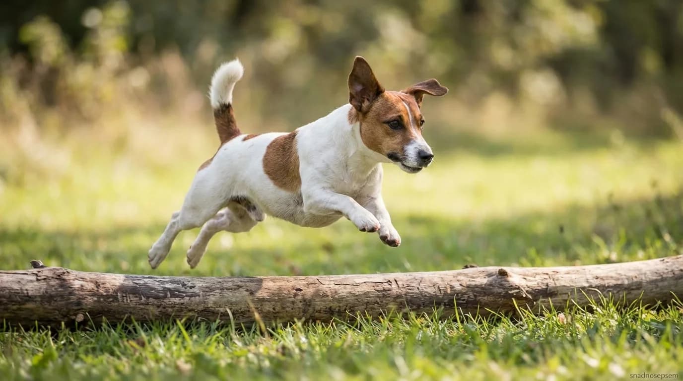 Jack Russell teriér: energická bomba