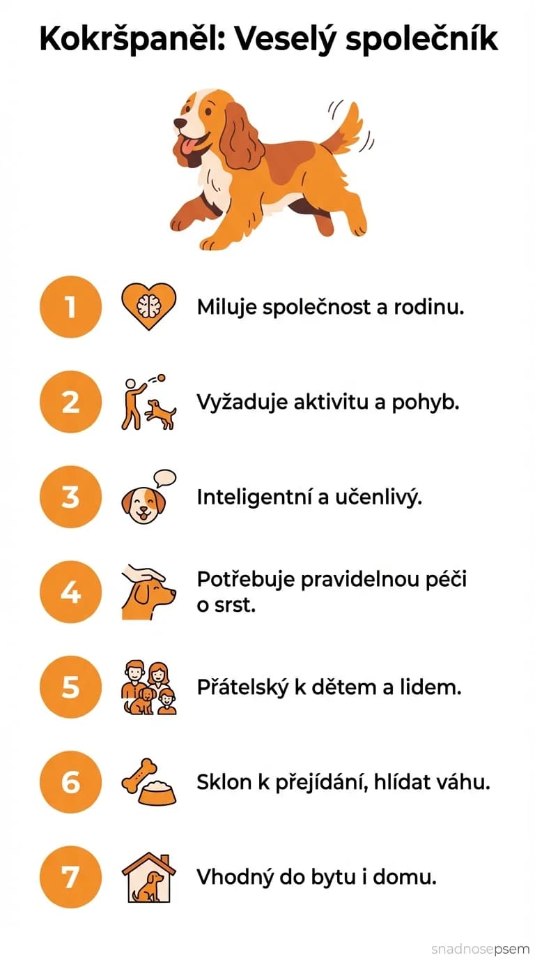 Infografika: Kokršpaněl: Veselý společník