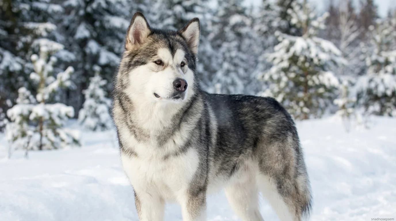 Fotografie: Malamut: arktický silák