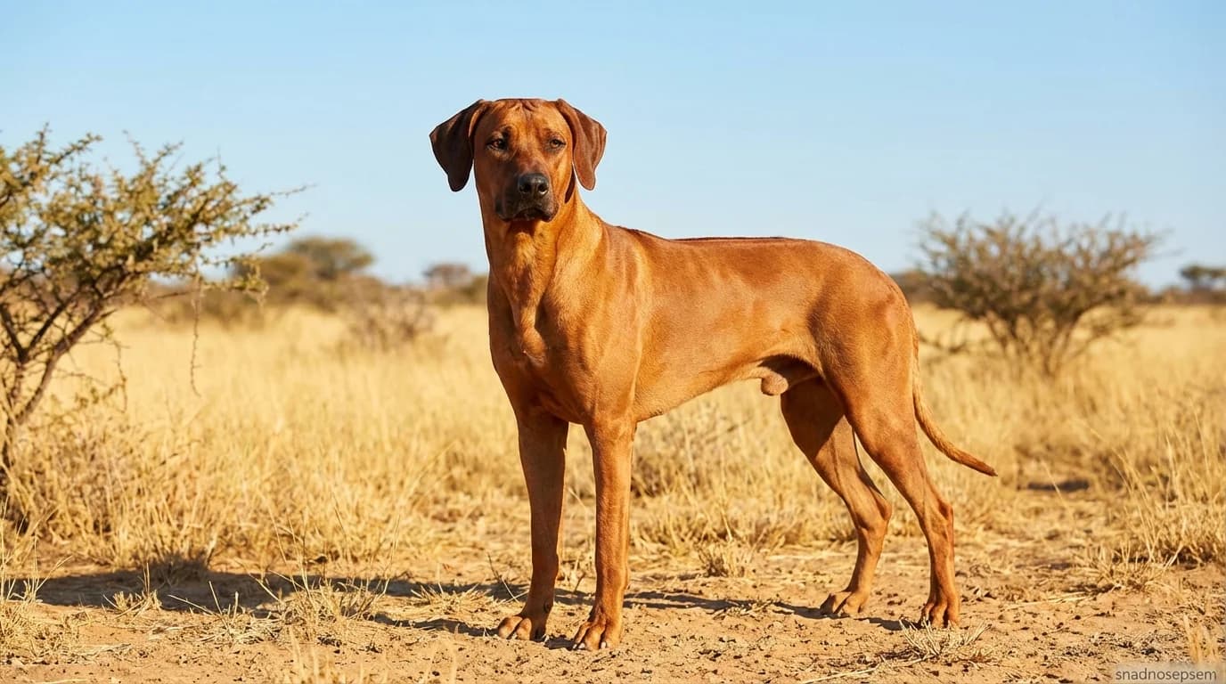 Rhodéský ridgeback: Africký lovec