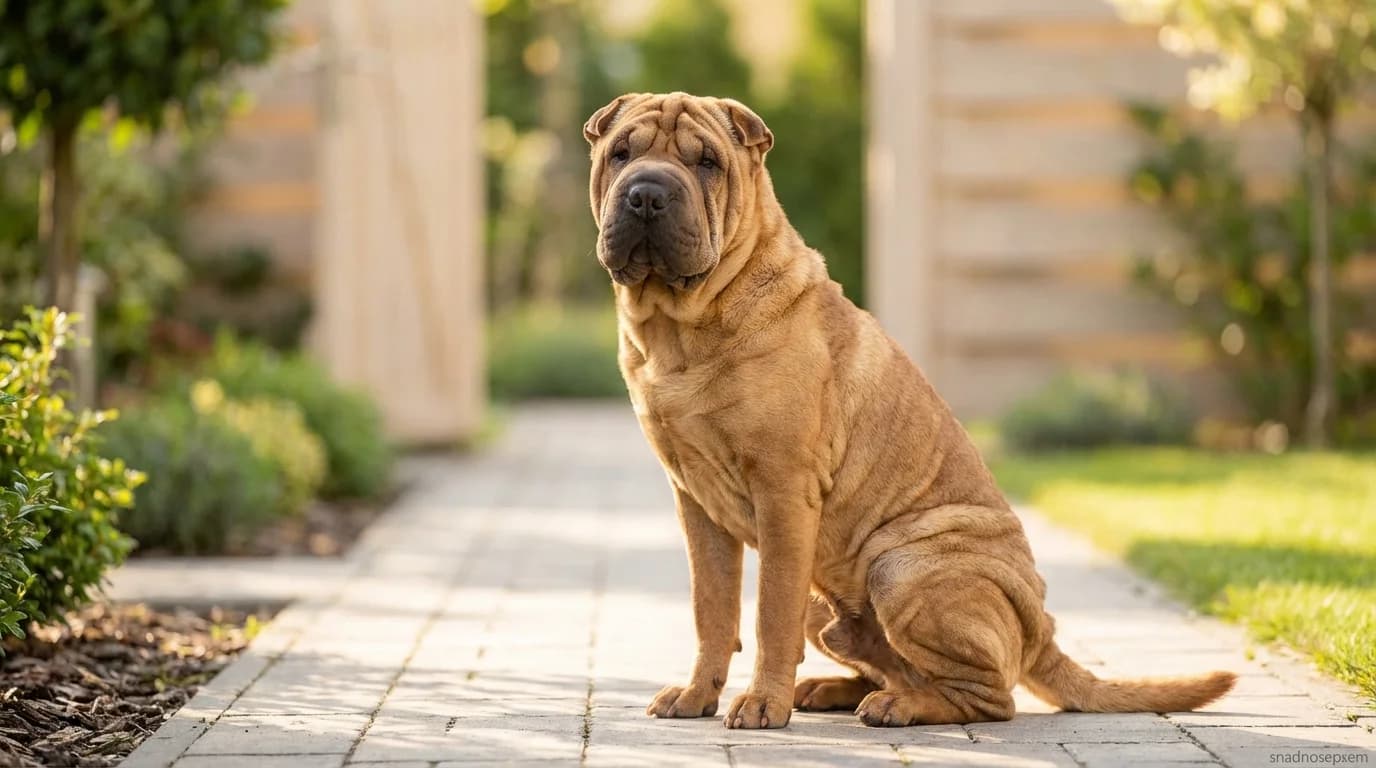 Fotografie: Šarpej: vrásčitý originál
