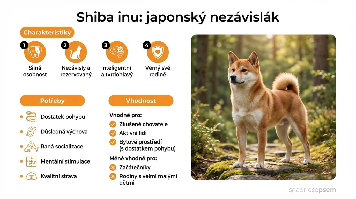 Shiba inu: japonský nezávislák