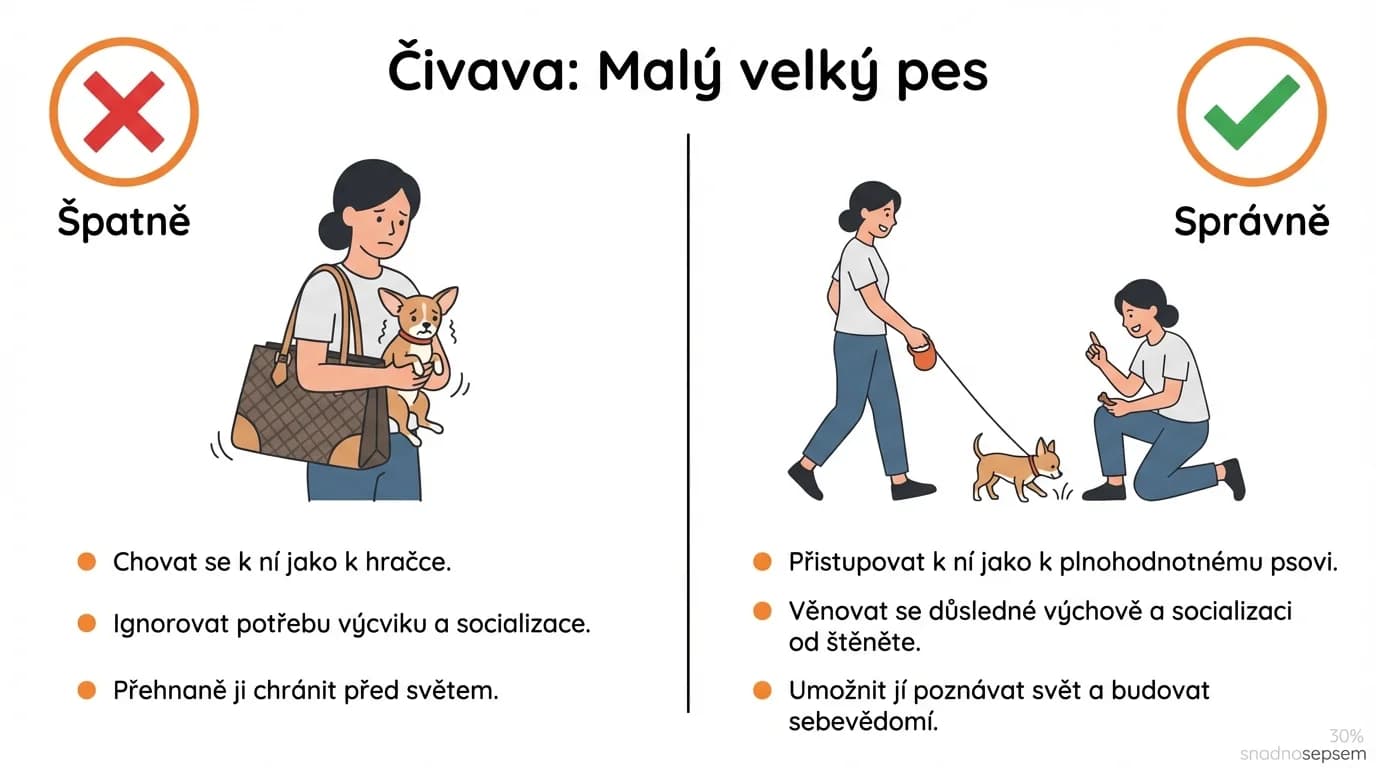 Srovnání: Čivava: Malý velký pes